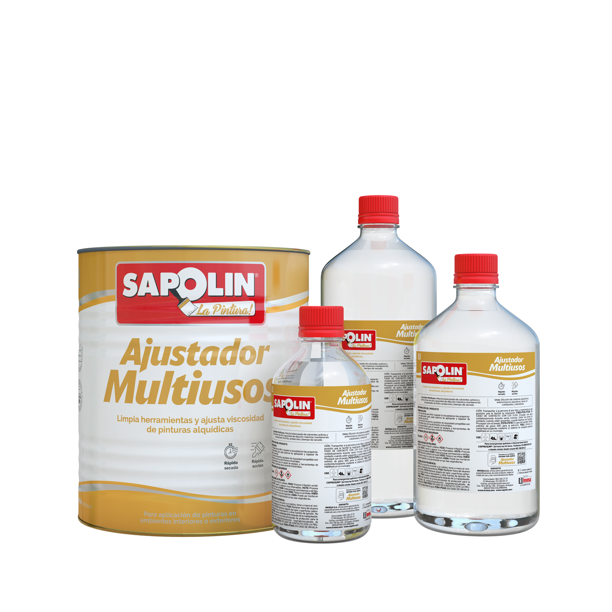 Ajustador multiusos — solvente para dilución y limpieza