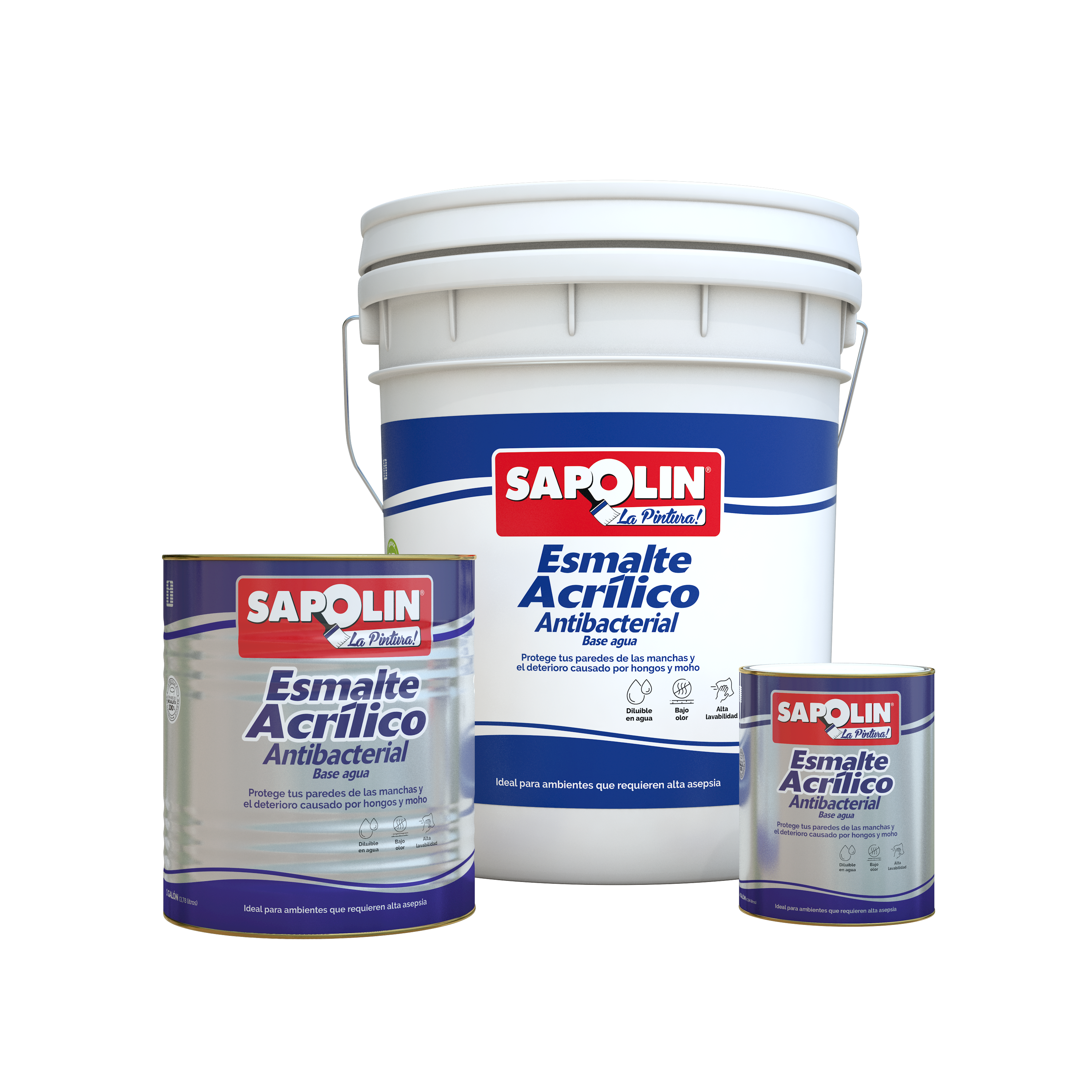 Esmalte acrílico antibacterial (base agua) – Alta Asepsia