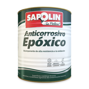 Anticorrosivo Epóxi-Poliamida Sapolín (2 componentes) para protección anticorrosiva en metal
