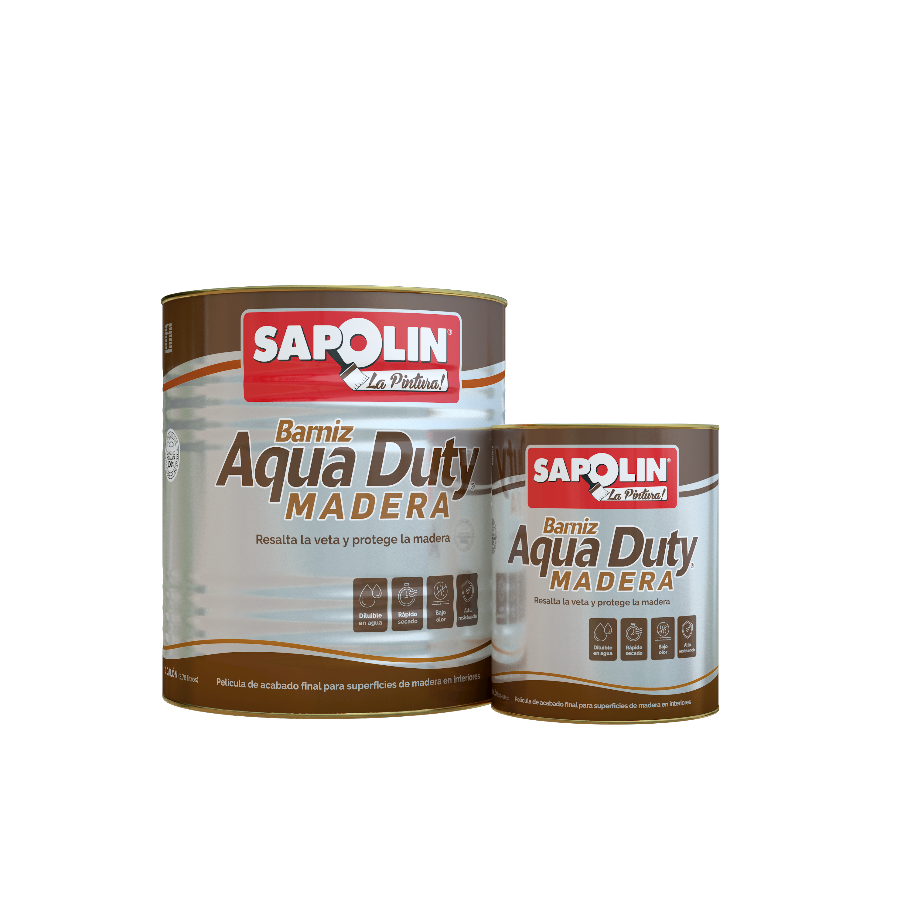 Barniz Aqua Duty Madera Sapolin