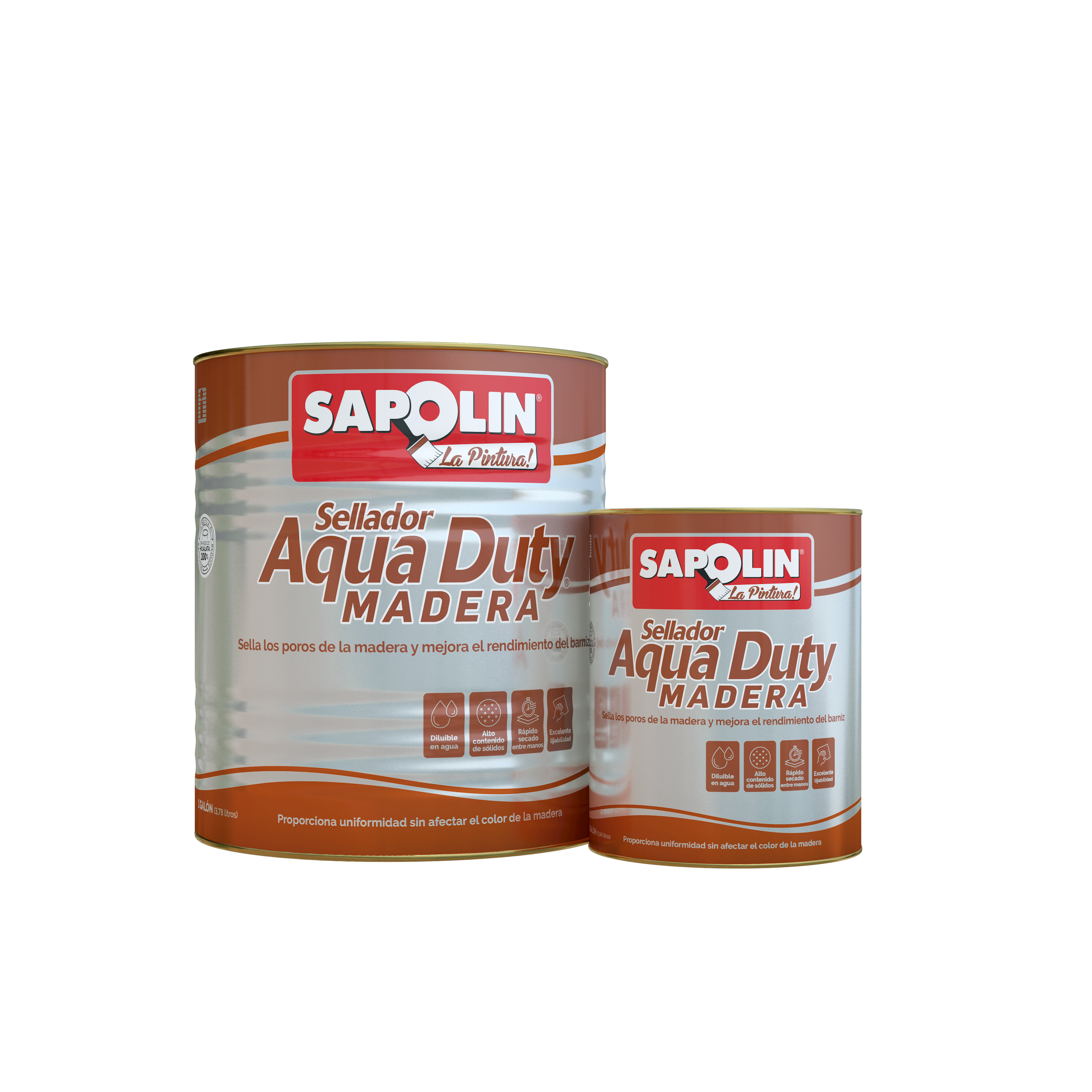 Sellador Aqua Duty Madera Sapolin