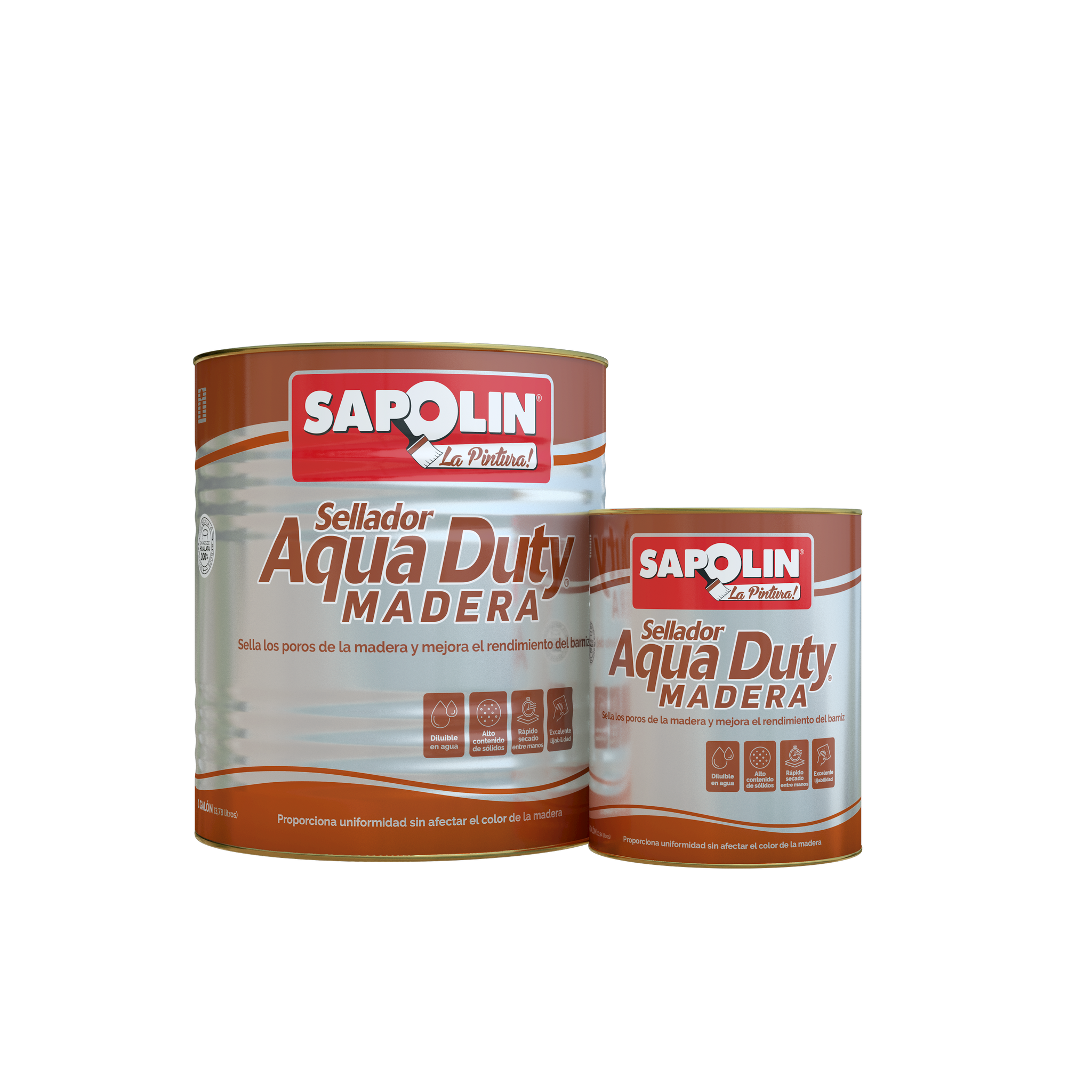 Sellador Aqua Duty Madera Sapolin