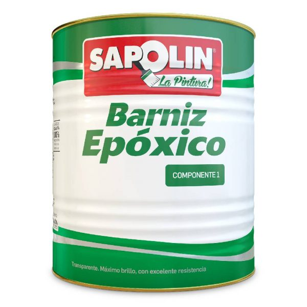 Barniz Epóxico Transparente Brillante Sapolin