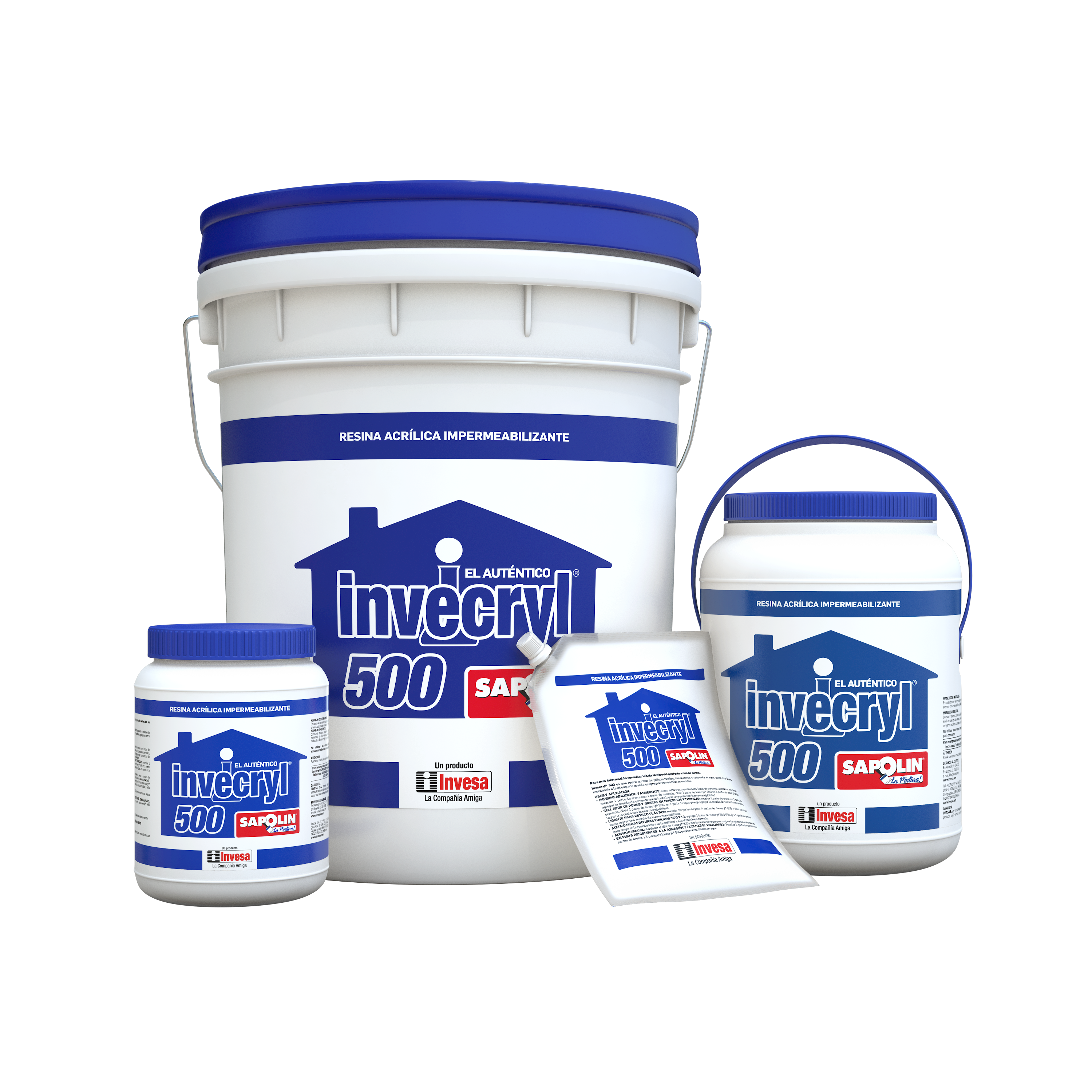 Invecryl 500 resina acrílica en emulsión