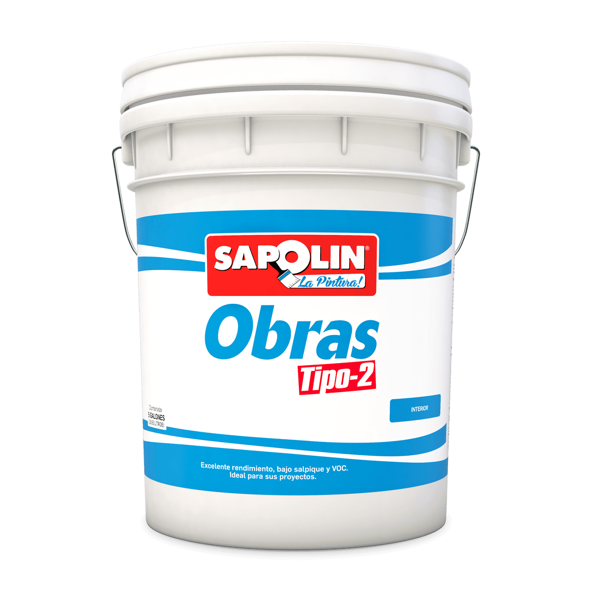 Cuñete Pintura Obras Tipo 2