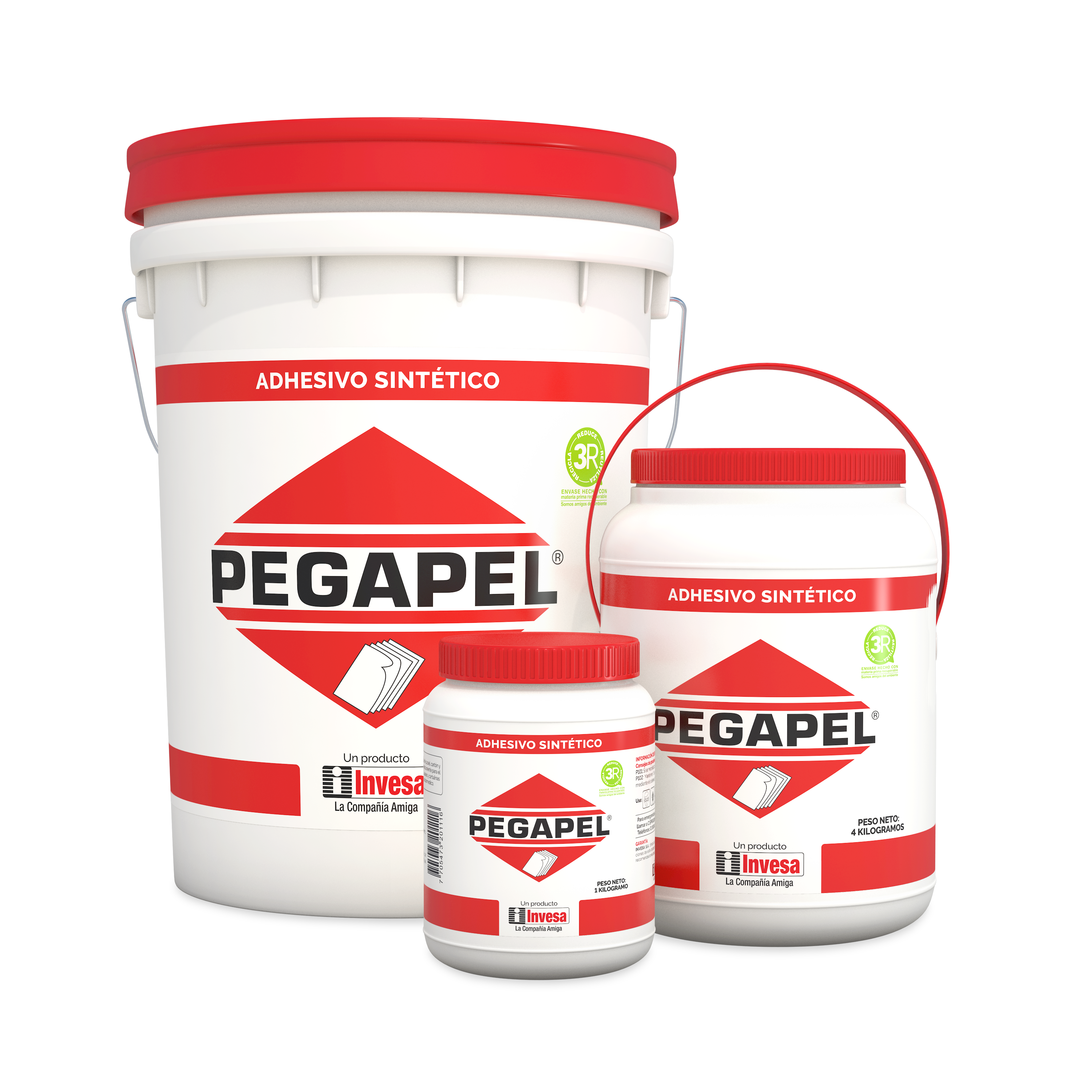 Pegapel adhesivo para papel y cartón