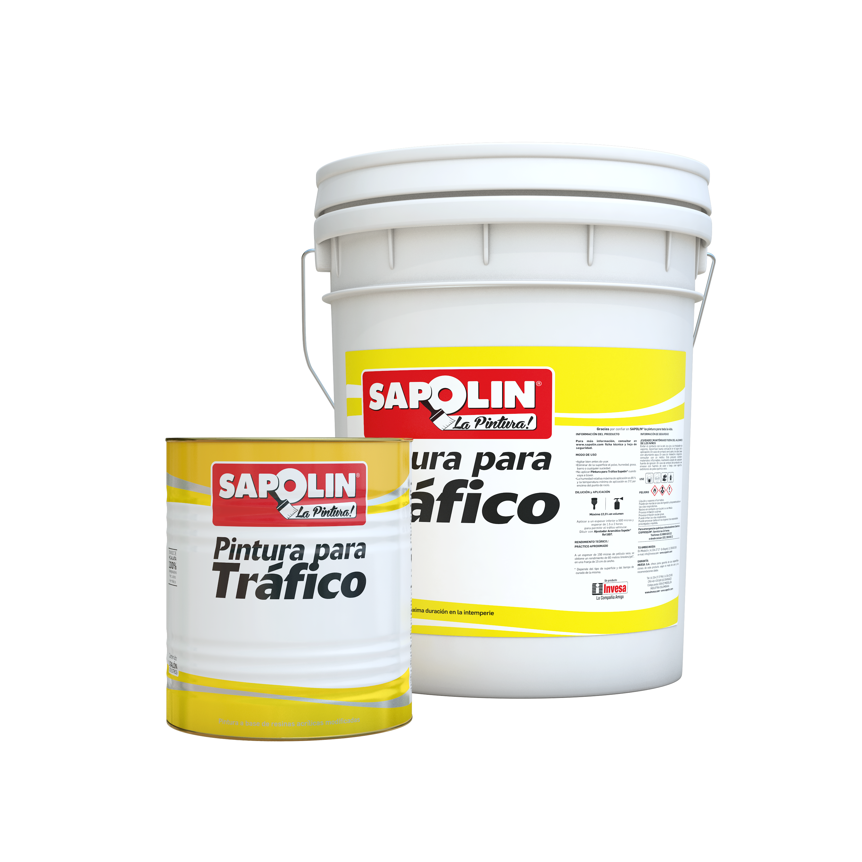 Pintura para Tráfico Base Solvente