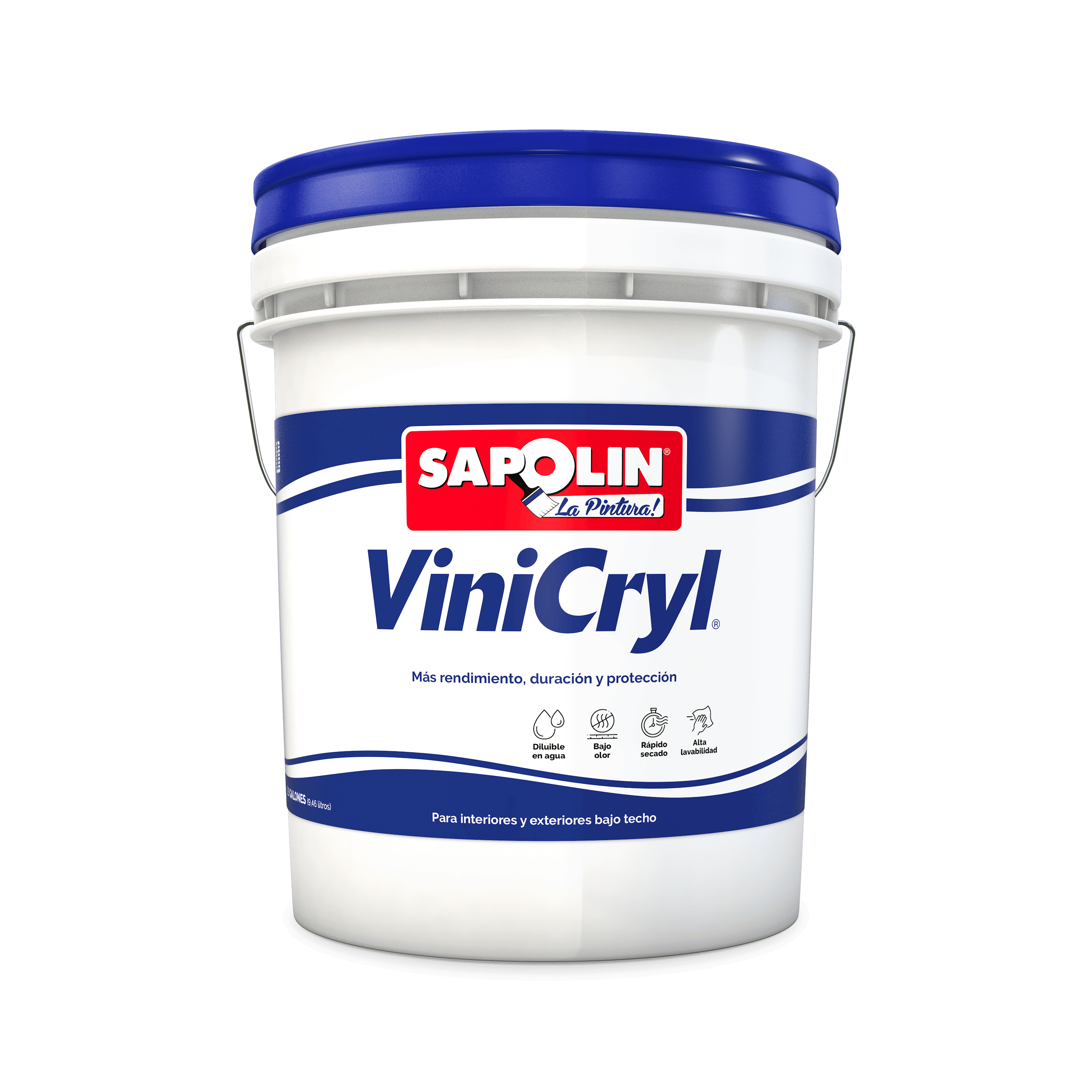 Vinicryl Blanco Real Pintura Tipo 1