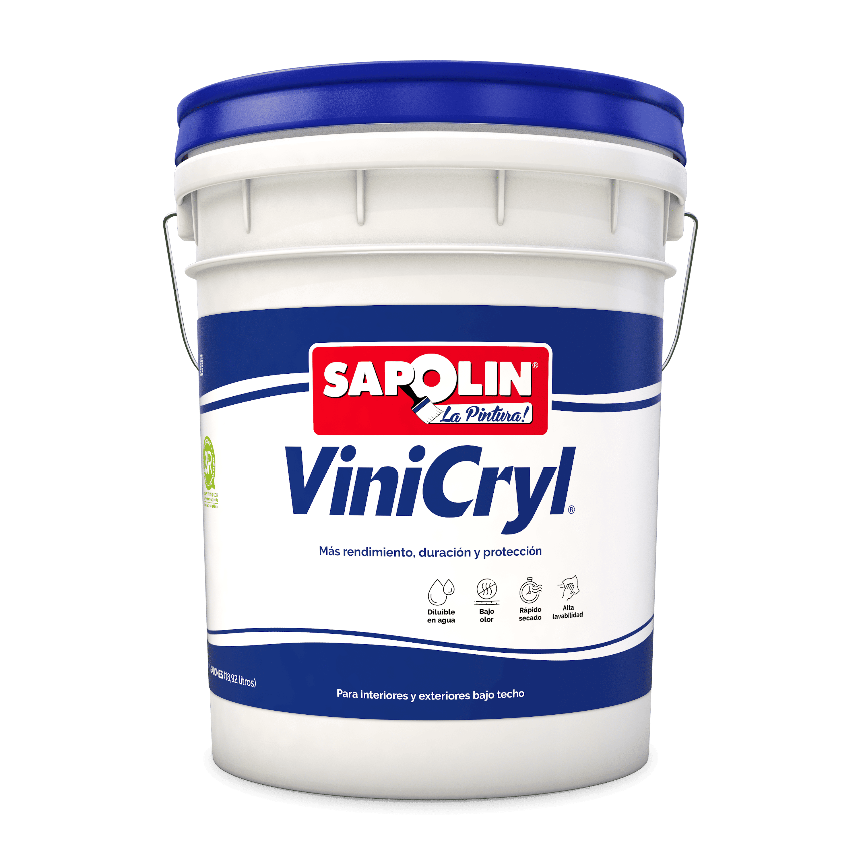 Vinicryl Blanco Real Pintura Tipo 1
