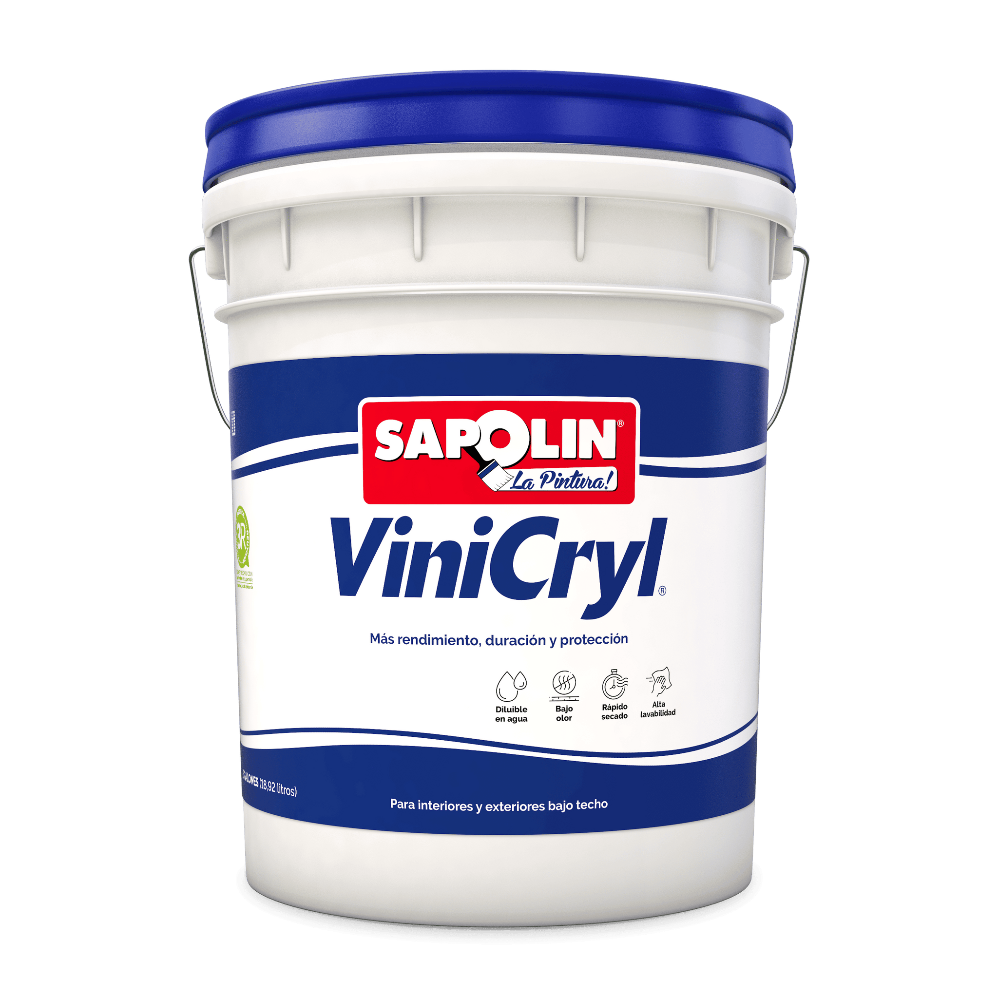 Vinicryl Blanco Real Pintura Tipo 1