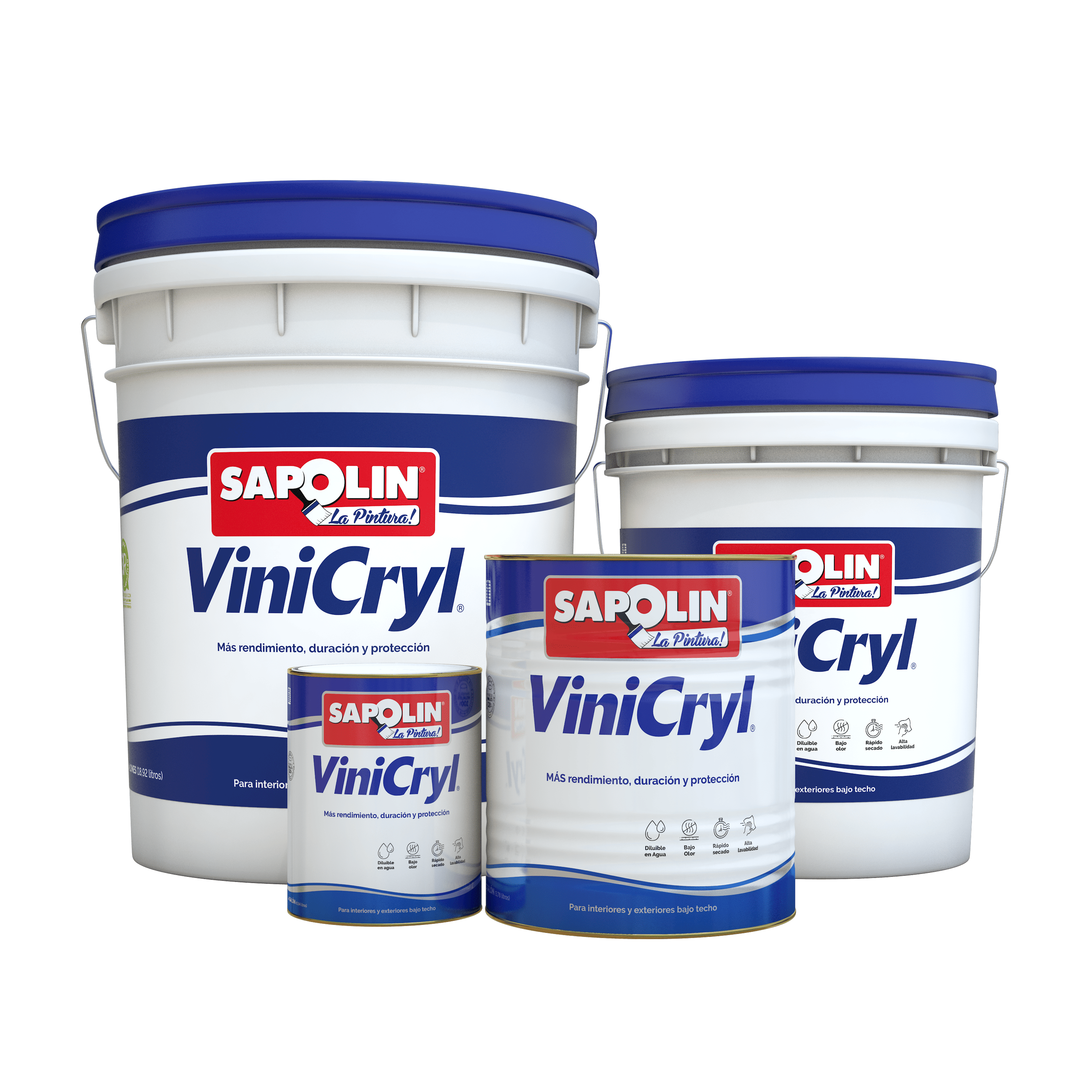 Vinicryl Blanco Real Pintura Tipo 1