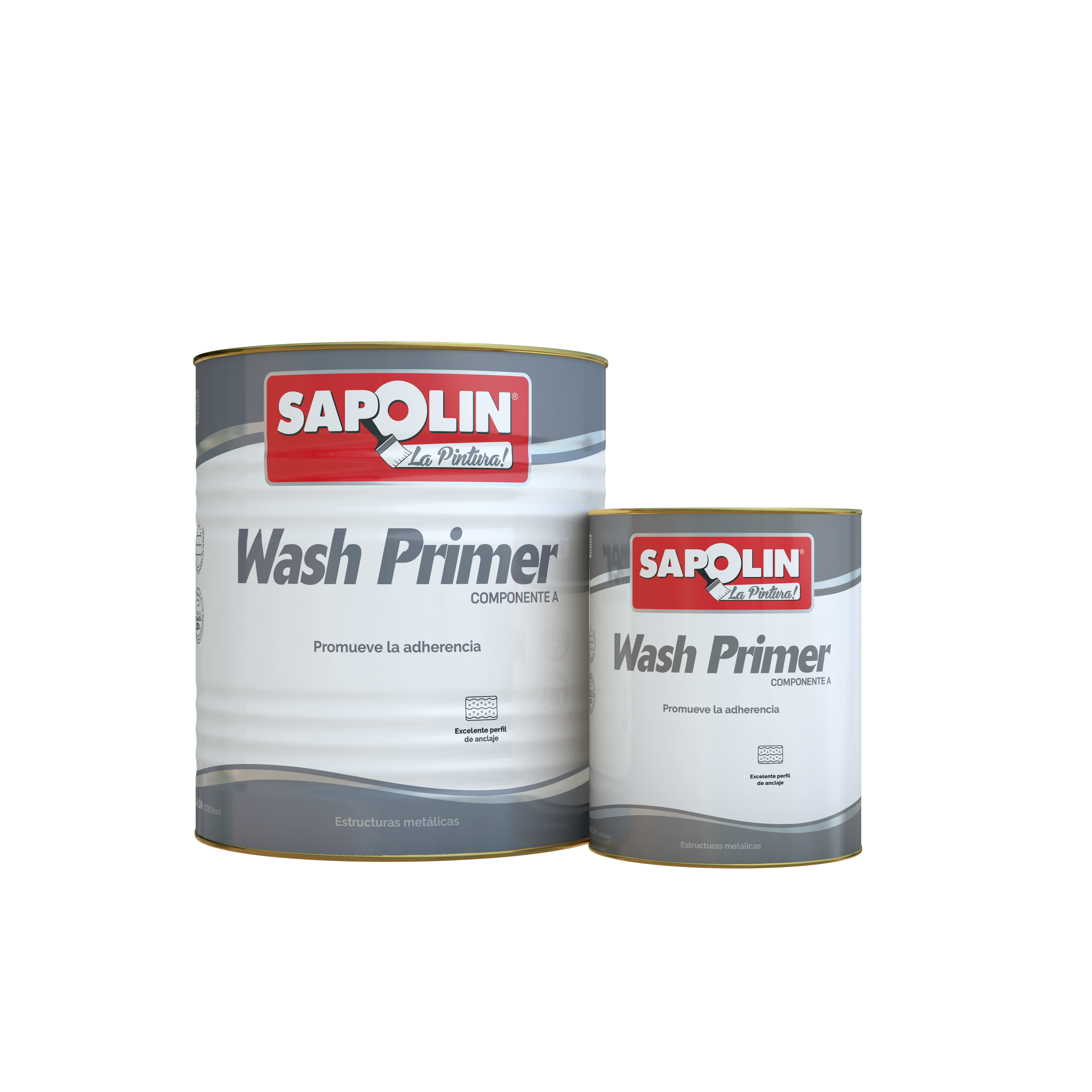 Wash Primer Sapolin — promotor de adherencia para metales no ferrosos